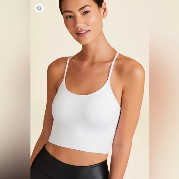 NWT Alala Barre Seamless Tank in White Size Small $65 - Picture 2 of 16